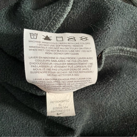 Nike Dri Fit Full Zip Hoodie Size XL - Picture 5 of 5